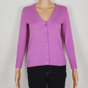 J.Crew 100% cashmere long sleeve button down cardigan sweater Size XS